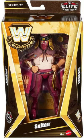 Sultan (Rikishi) WWE Mattel Legends Elite Series 22 Action Figure (Sealed, Brand New)