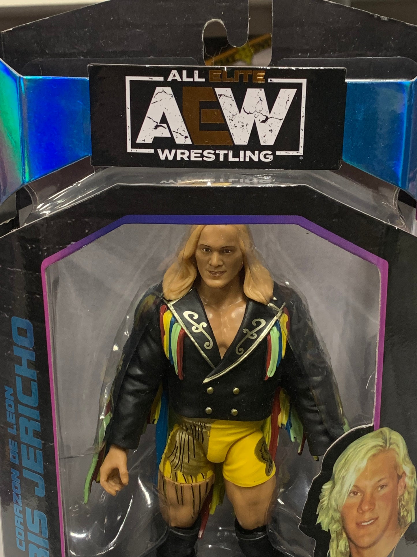 Chris Jericho AEW Luminaries Action Figure (Corazon De Leon)