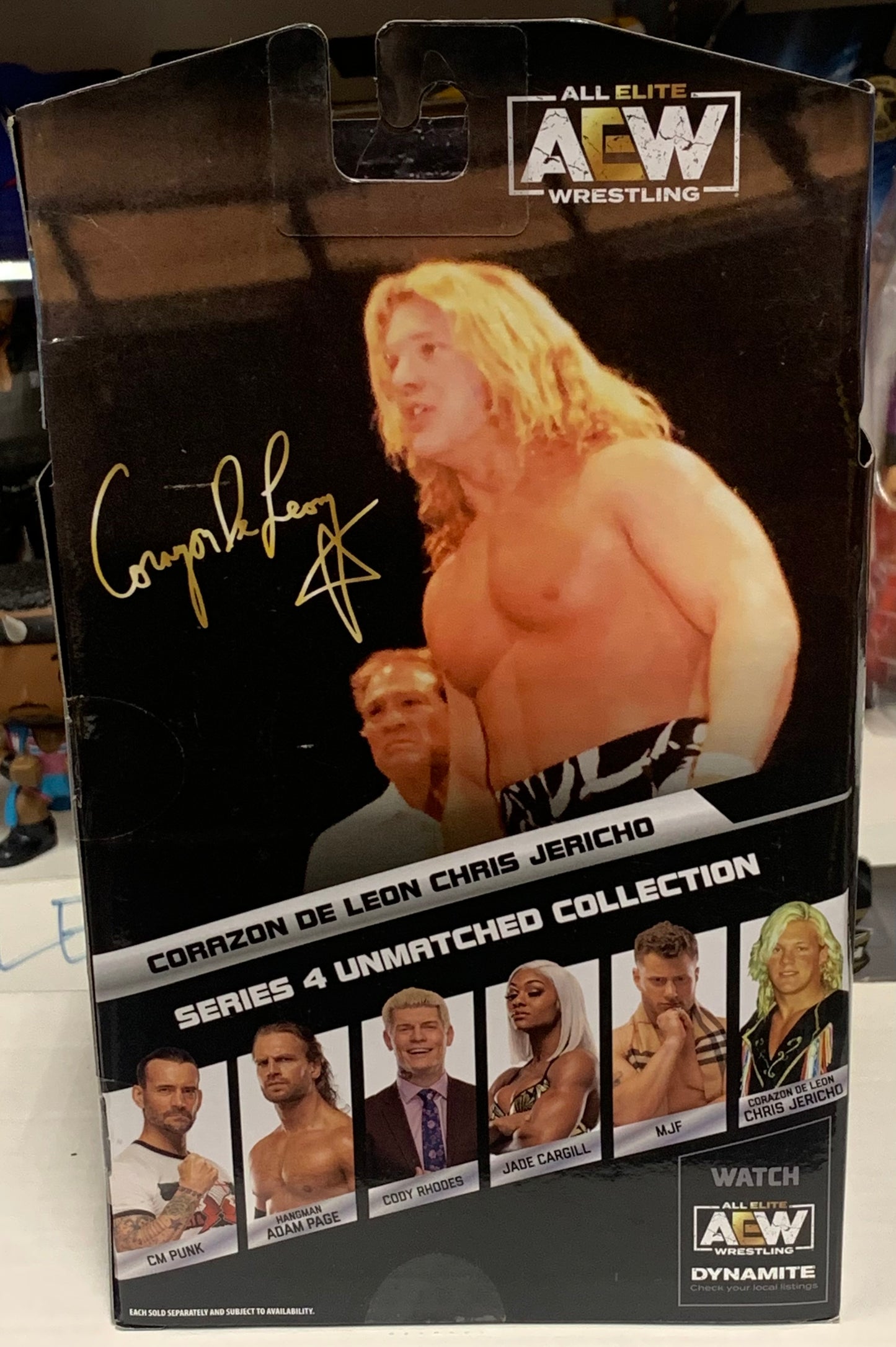 Chris Jericho AEW Luminaries Action Figure (Corazon De Leon)