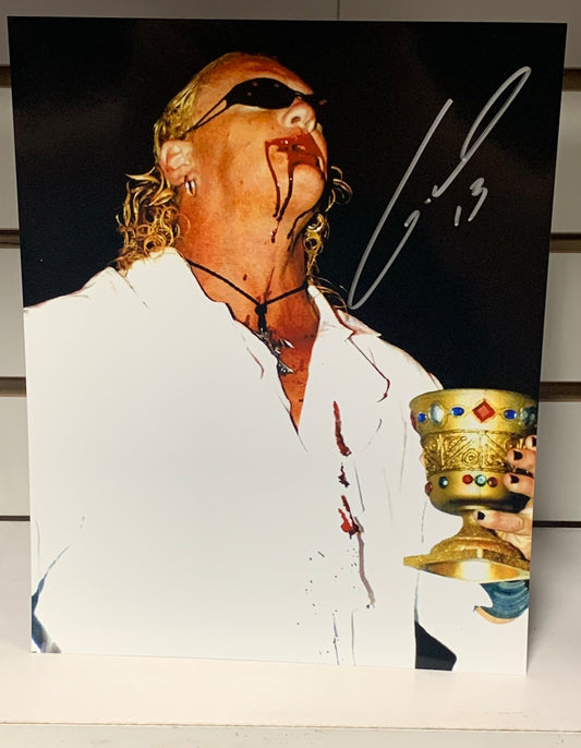 Gangrel Signed 8x10 Color Photo (Comes w/COA)