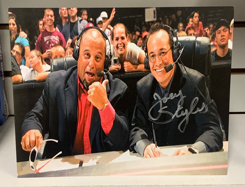 Joey Styles Signed 8x10 Color Photo WWE ECW (Comes w/COA)