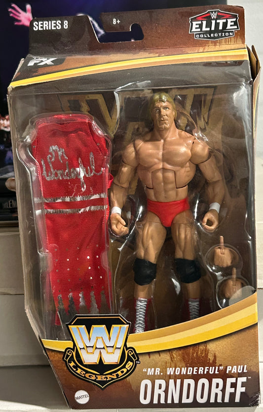 “Mr Wonderful” Paul Orndorff WWE Mattel Legends Elite Series 8 Action Figure (Sealed, Never Opened)