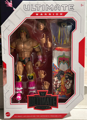Ultimate Warrior WWE Mattel Ultimate Edition Elite Action Figure (Sealed, Never Opened)