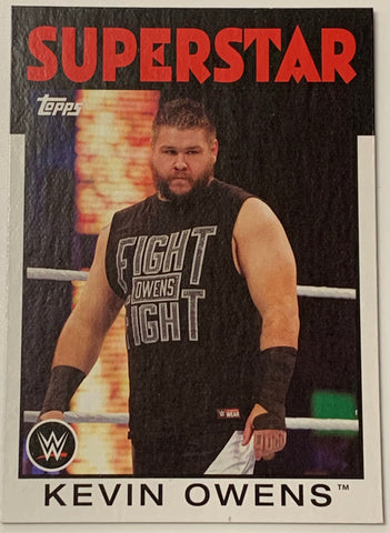 Kevin Owens 2016 WWE Topps Heritage Card