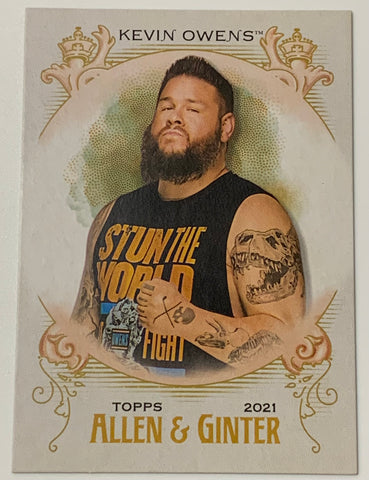 Kevin Owens 2021 WWE Topps Heritage “Allen & Ginter” Card