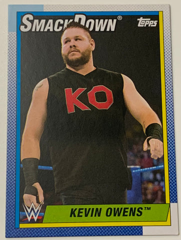 Kevin Owens 2021 WWE Topps Heritage Card