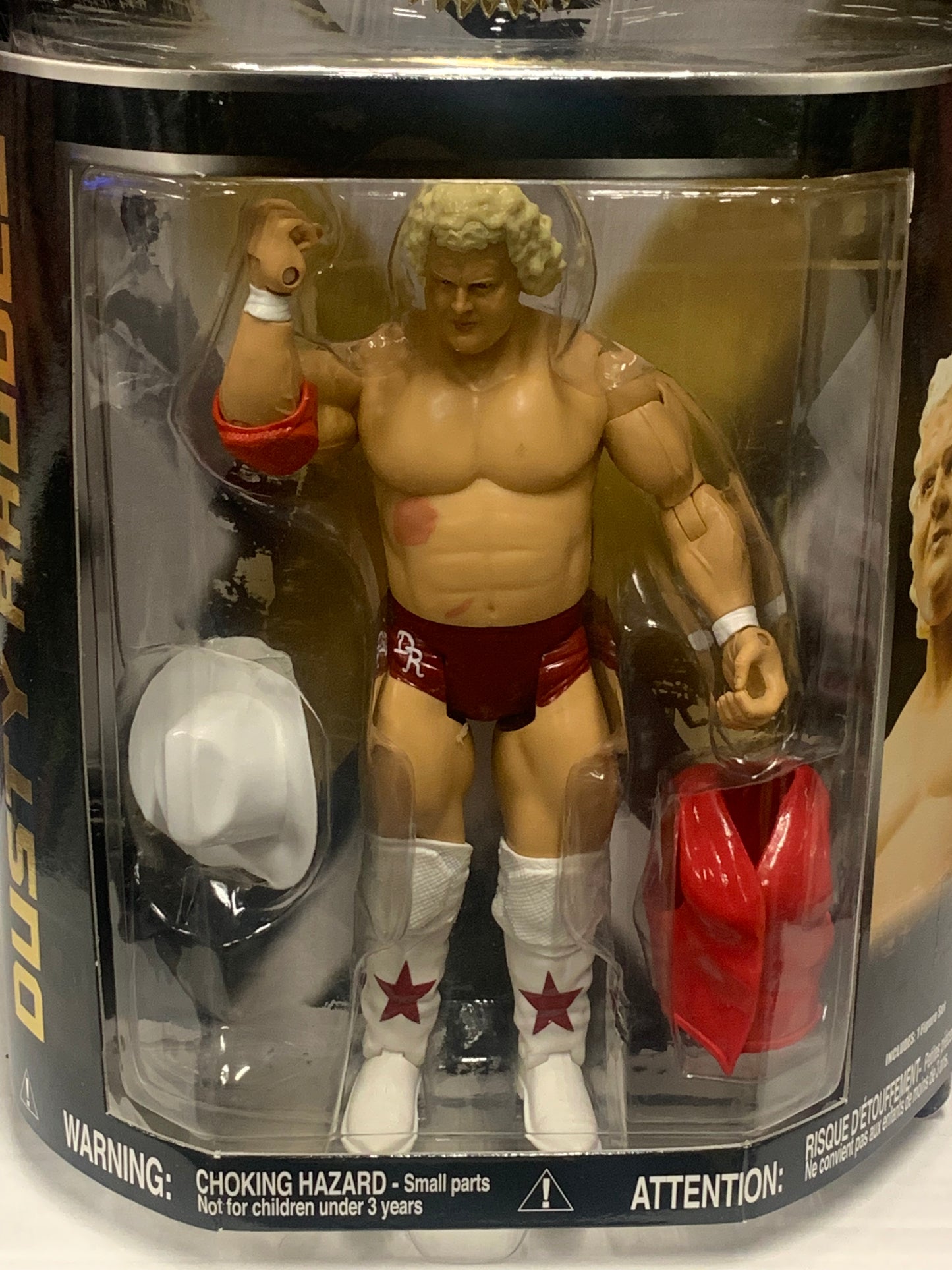 Dusty Rhodes WWF WWE Jakks Classic Superstars Action Figure