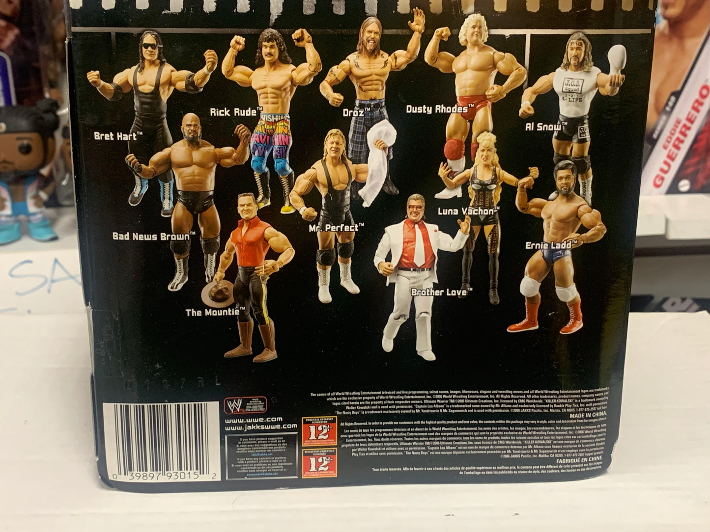 Dusty Rhodes WWF WWE Jakks Classic Superstars Action Figure