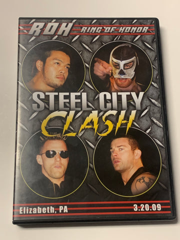 ROH Ring of Honor “Steel City Clash” 3/20/09 Tyler Black Kenta Brodie Lee