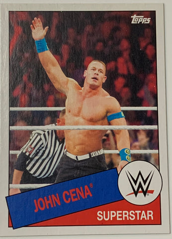 John Cena 2015 WWE Topps Heritage Card