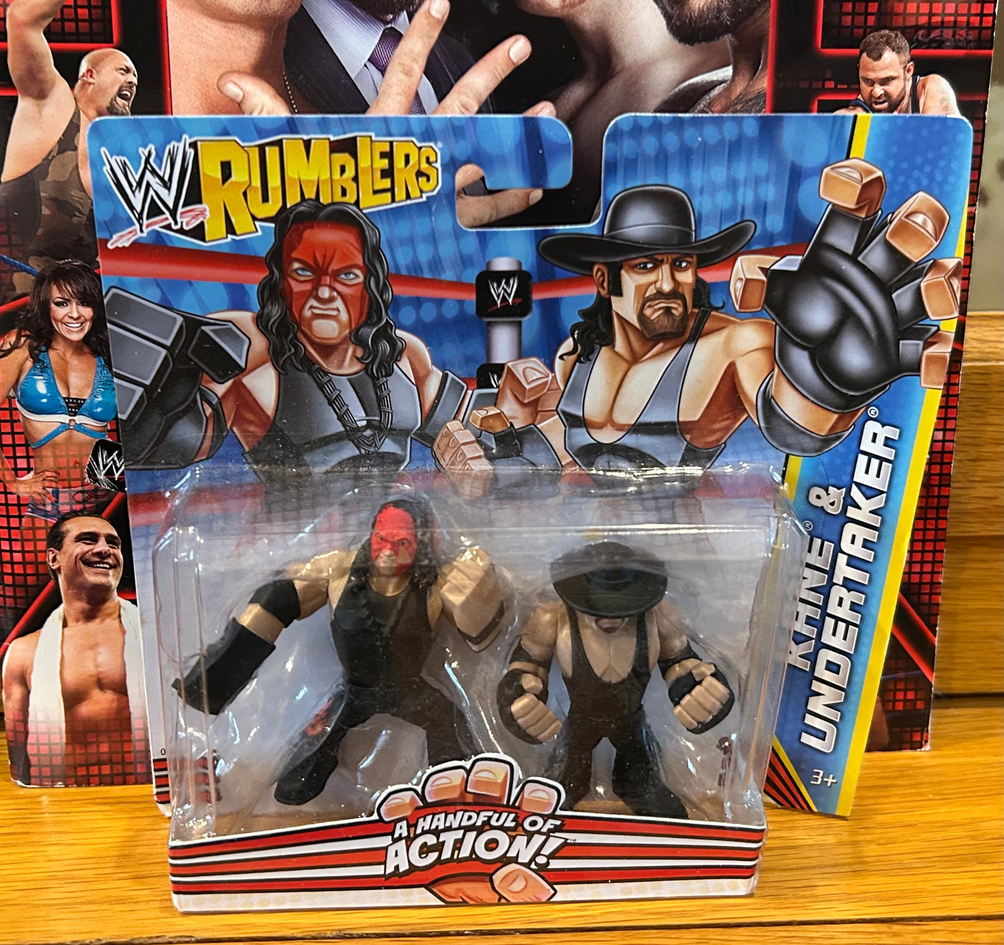 WWE Mattel Rumblers Kane & Undertaker Action Figures