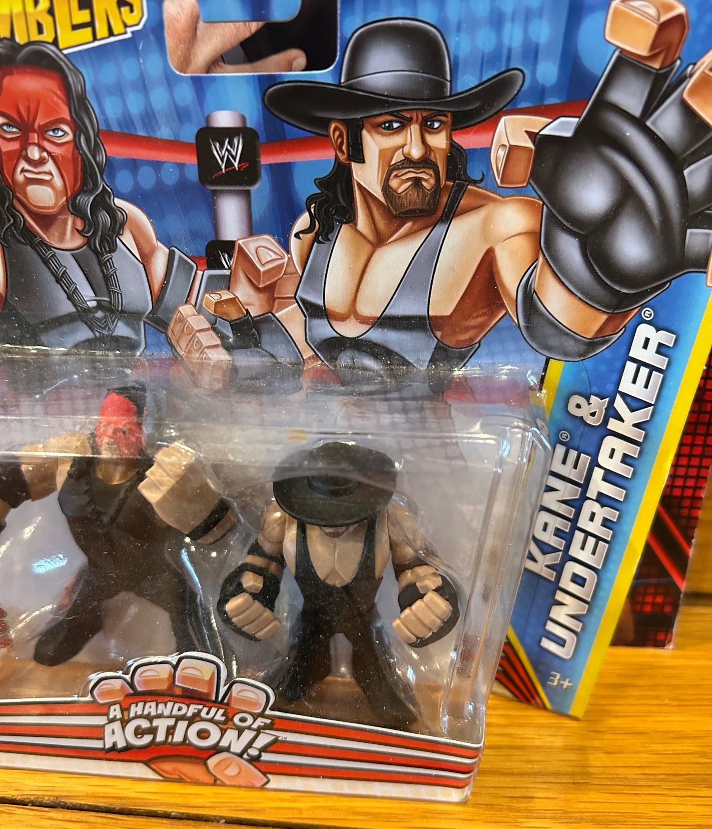 WWE Mattel Rumblers Kane & Undertaker Action Figures