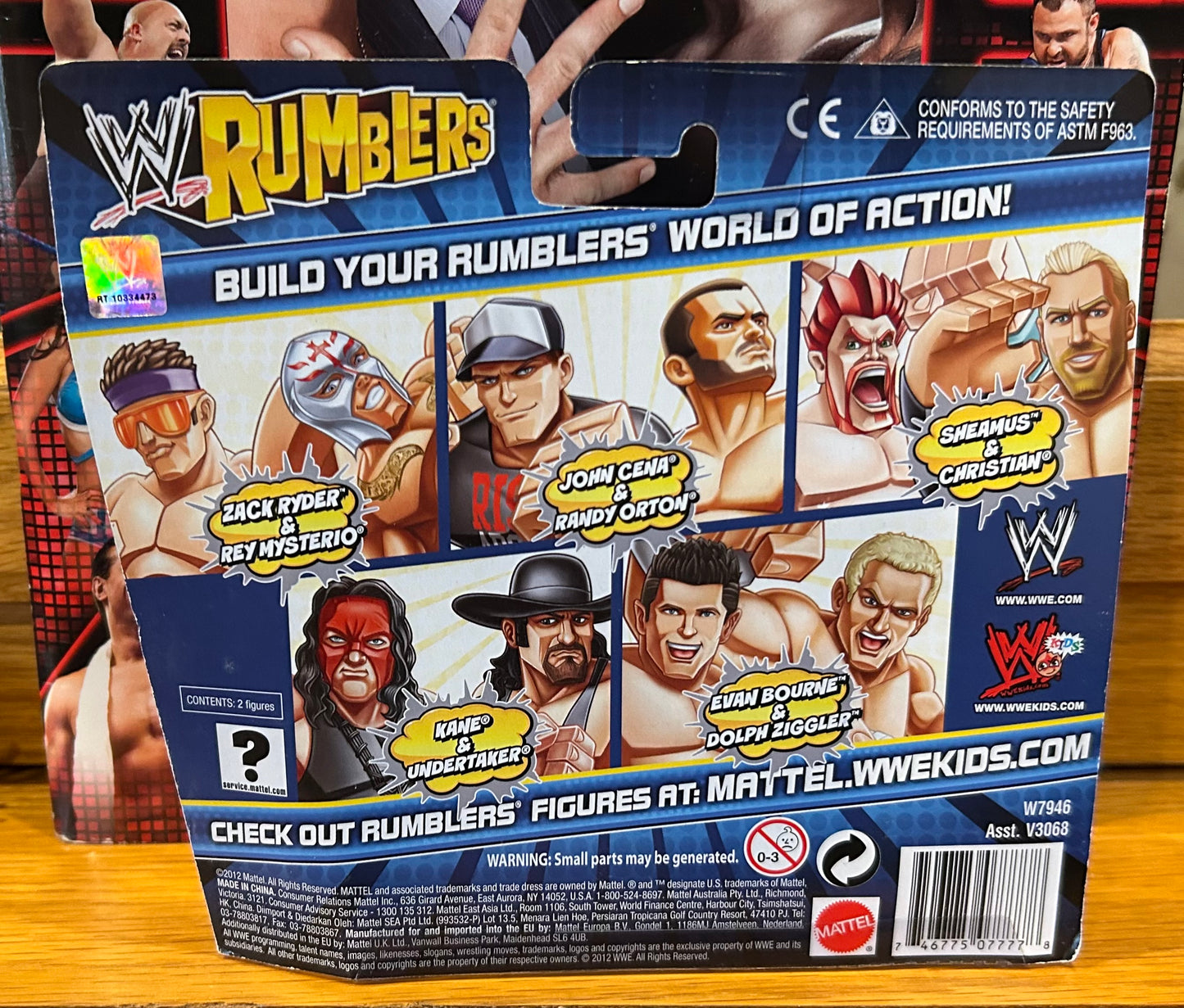 WWE Mattel Rumblers Kane & Undertaker Action Figures