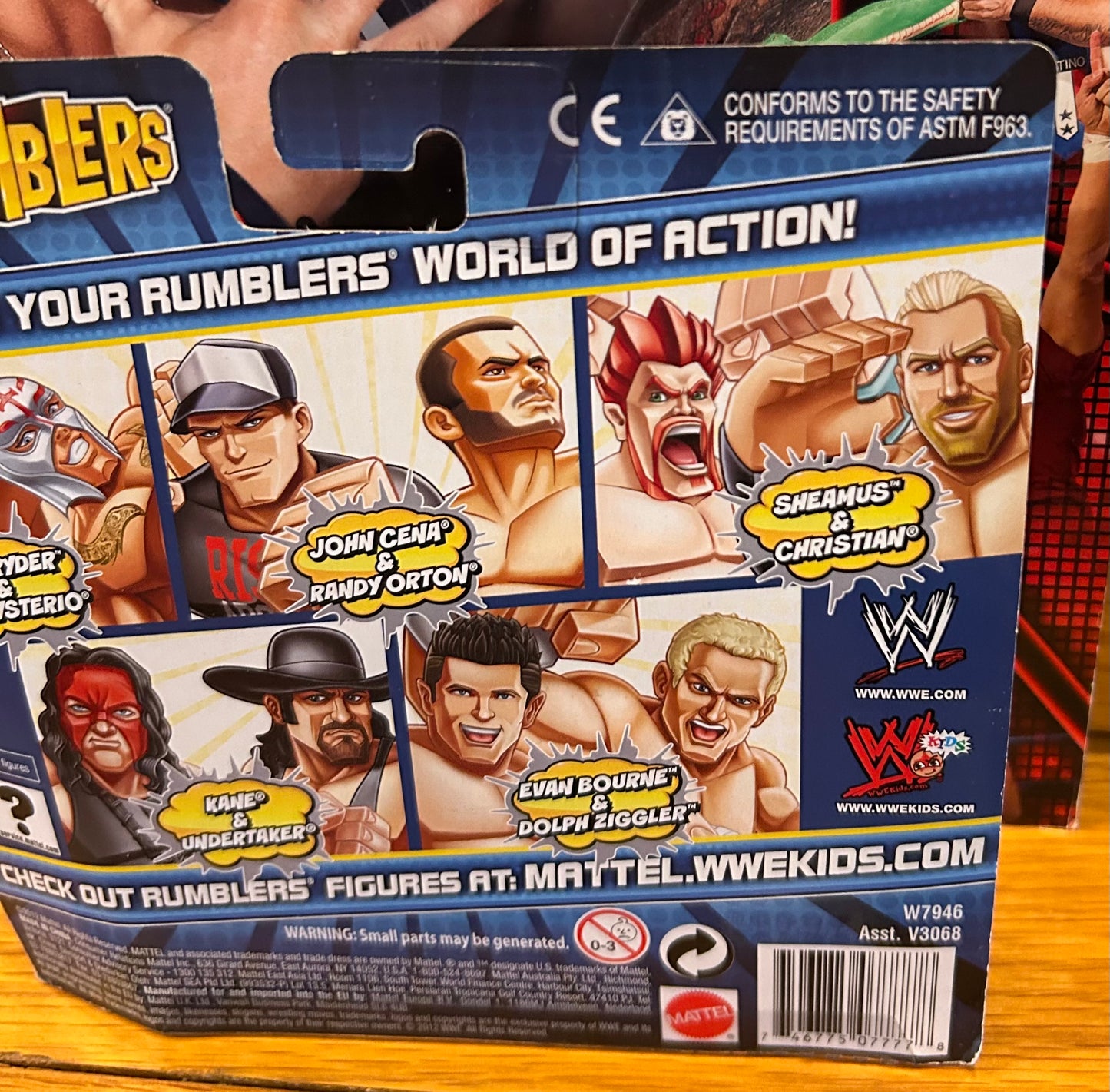 WWE Mattel Rumblers Kane & Undertaker Action Figures