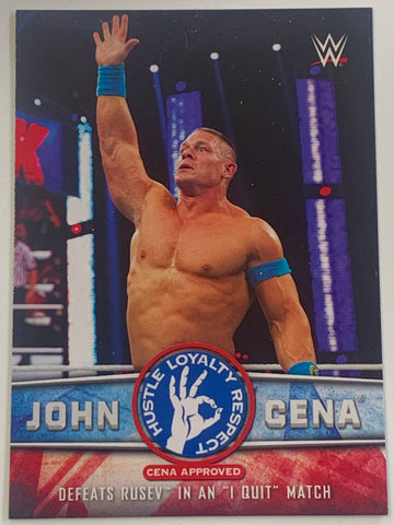 John Cena 2017 WWE Topps Tribute Card #39