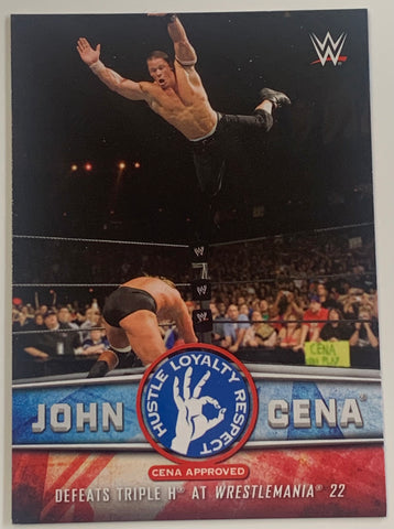 John Cena 2017 WWE Topps Tribute Card #10