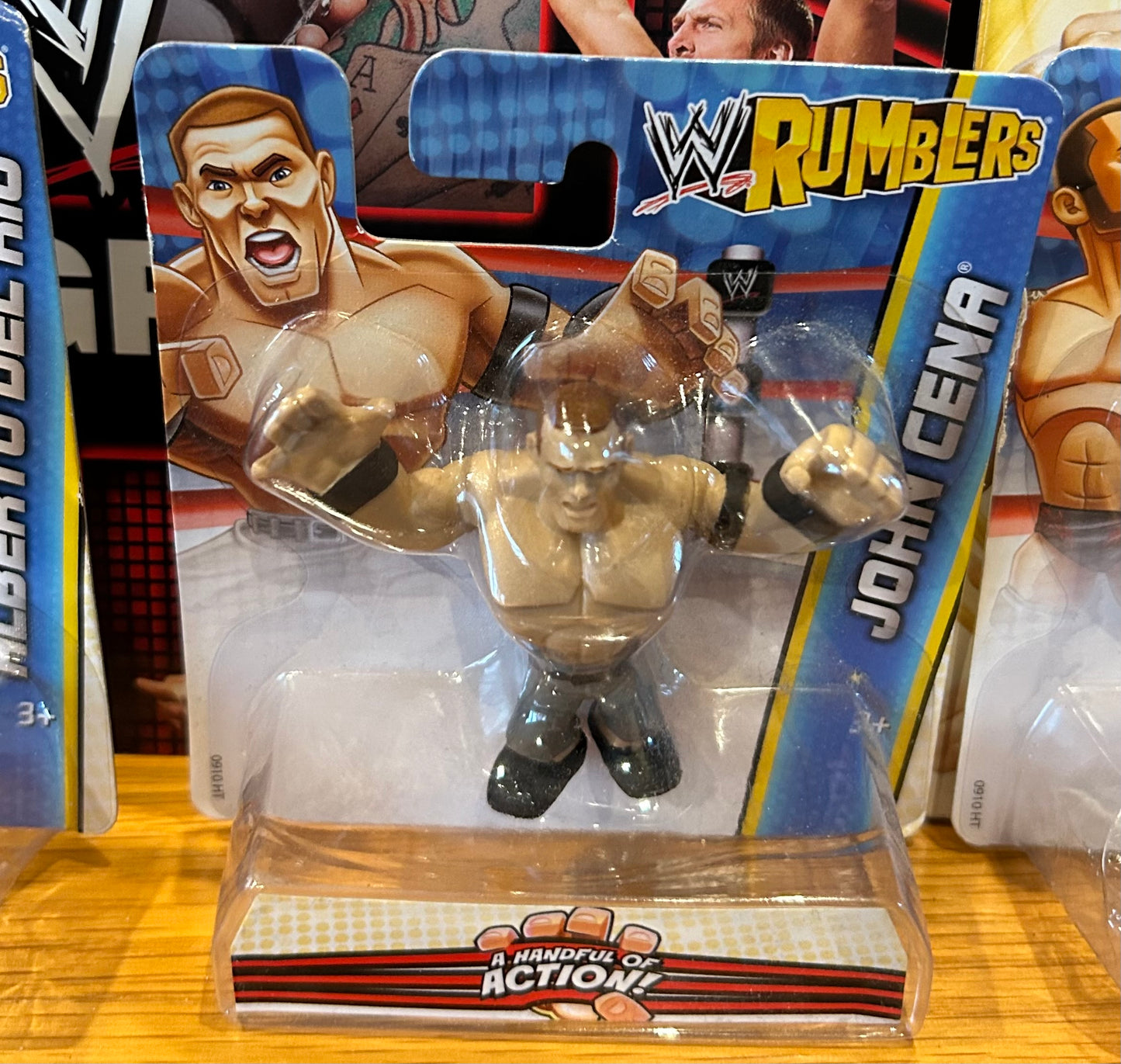 WWE Mattel Rumblers Lot (4) (Cena, Del Rio, orton & Mysterio)