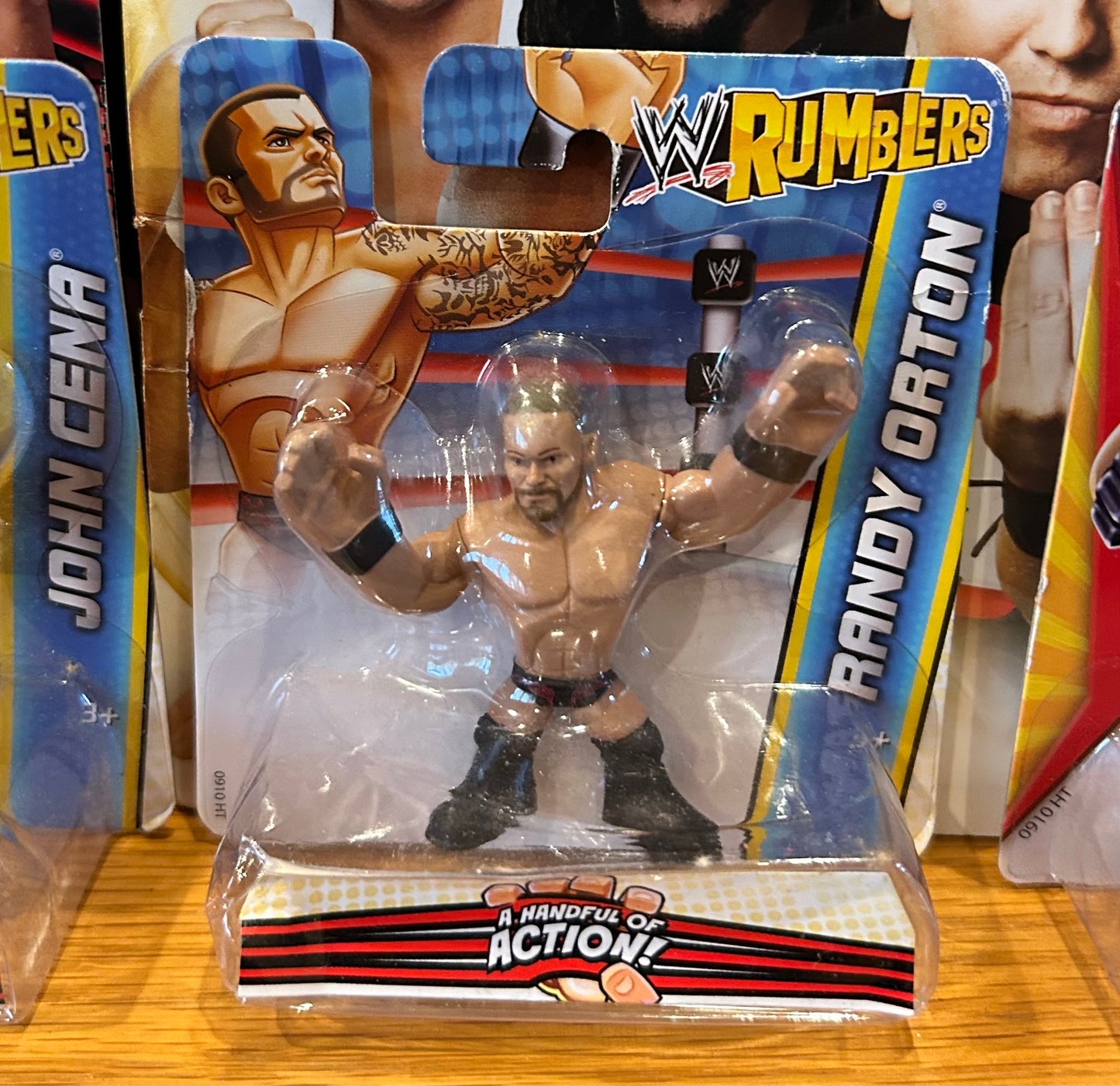 WWE Mattel Rumblers Lot (4) (Cena, Del Rio, orton & Mysterio)