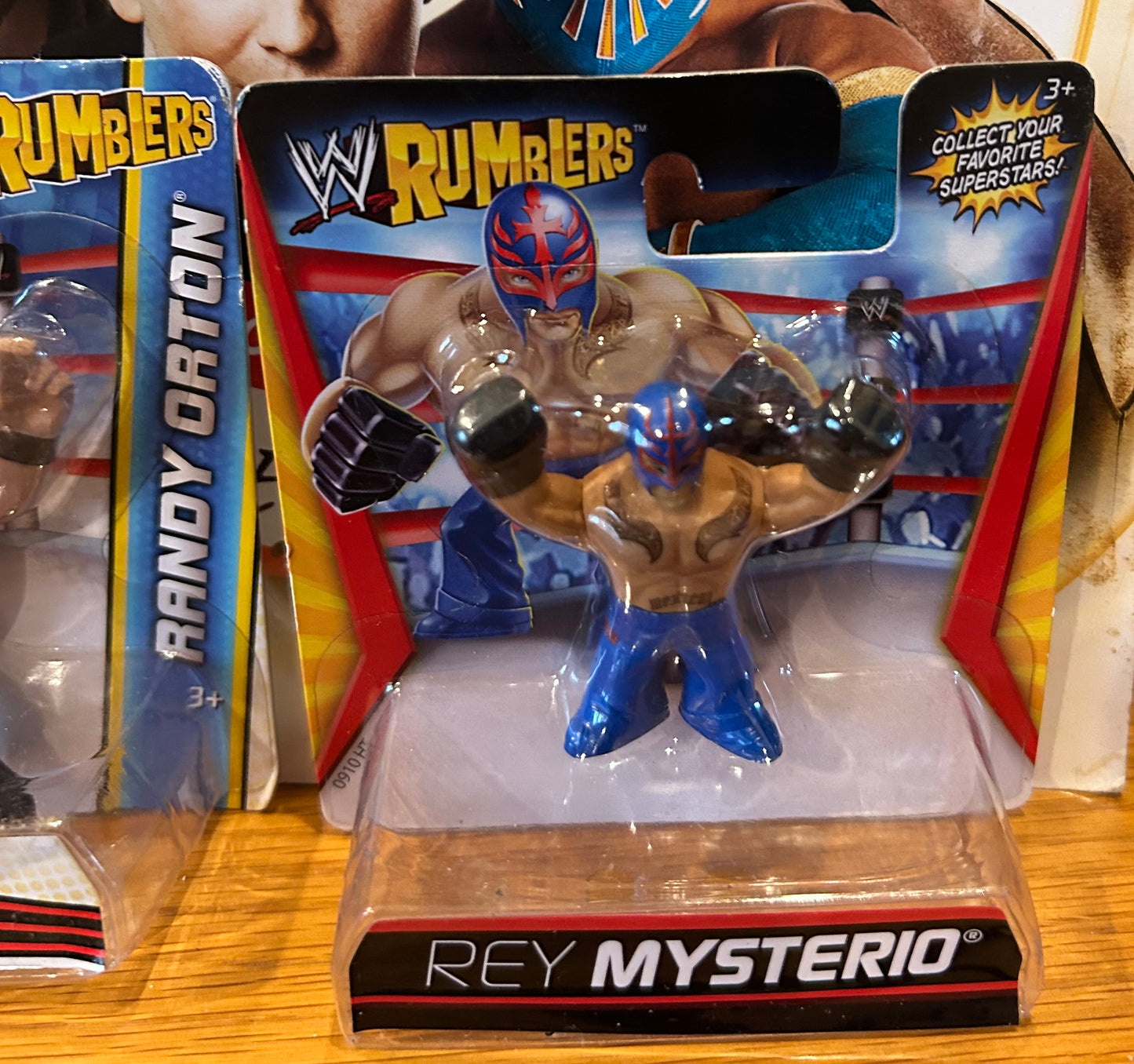 WWE Mattel Rumblers Lot (4) (Cena, Del Rio, orton & Mysterio)