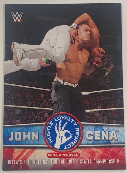 John Cena 2017 WWE Topps Tribute Card #40