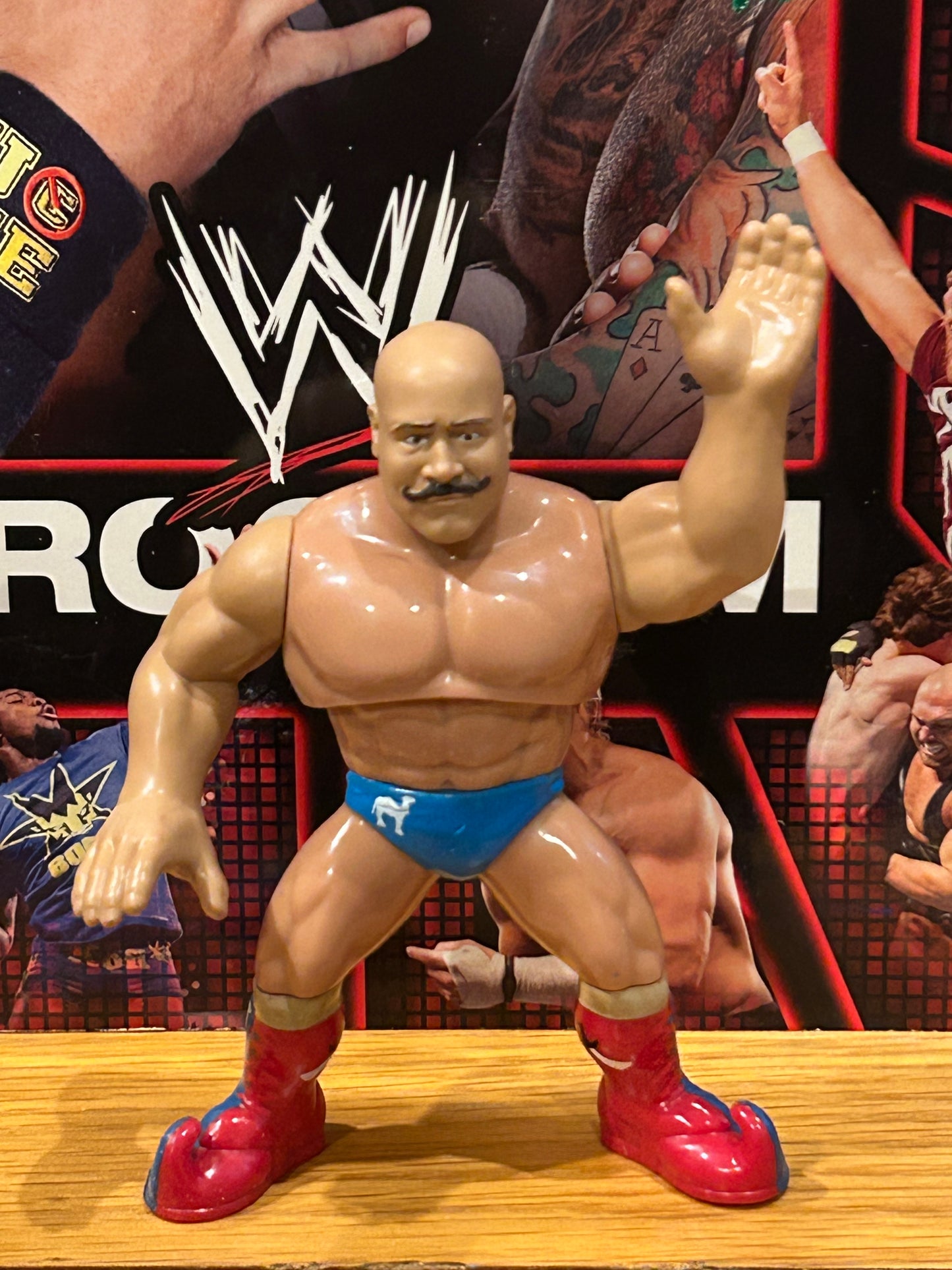 The Iron Sheik WWE Mattel Retro Action Figure