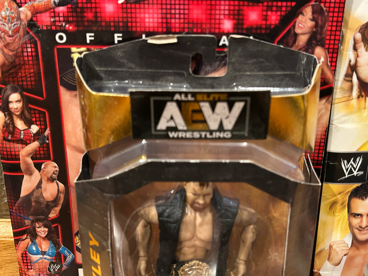 * Jon Moxley AEW Unrivaled Series 2 Action Figure (Sealed, Never Opened)