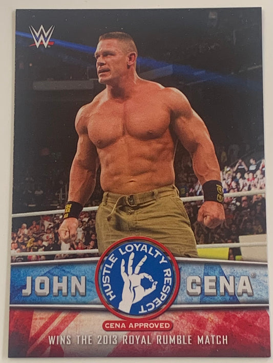 John Cena 2017 WWE Topps Tribute Card #31