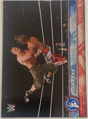 John Cena 2017 WWE Topps Tribute Card #13