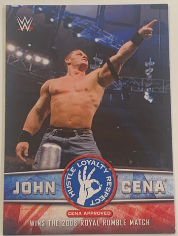 John Cena 2017 WWE Topps Tribute Card #14