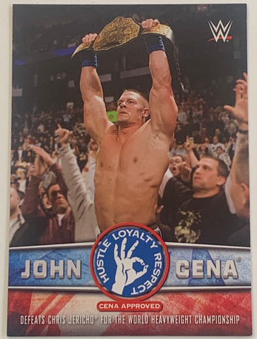 John Cena 2017 WWE Topps Tribute Card #16