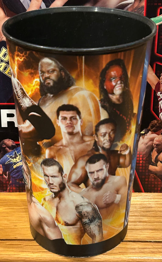 * WWE Wrestlemania 28 Official Collectibles Cup (John Cena, The Rock)