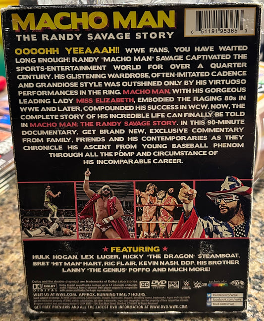 * “WWE Macho Man, The Randy Savage Legacy” DVD (3-Disc Set)