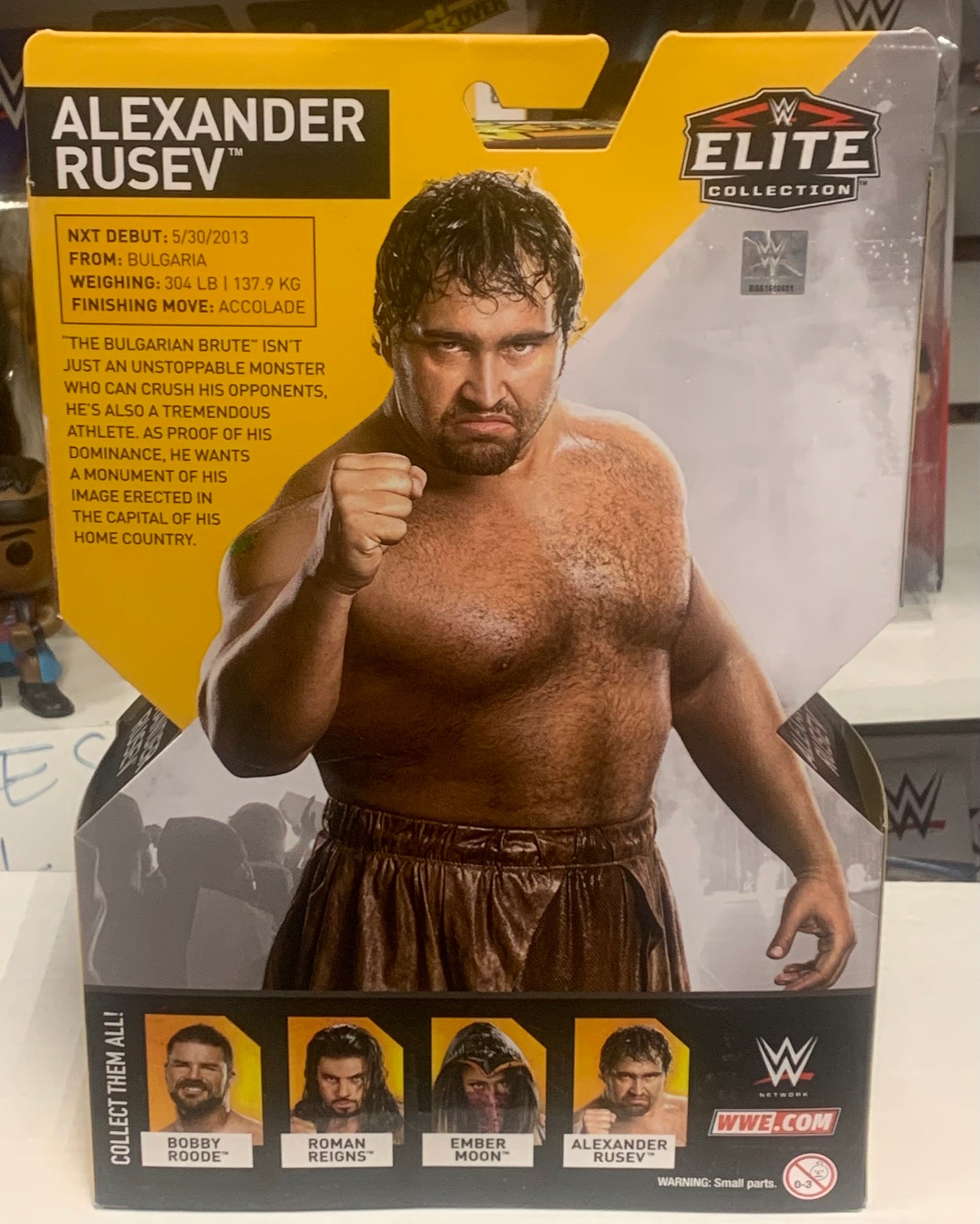 RUSEV WWE NXT Mattel Take Over Elite Action Figure