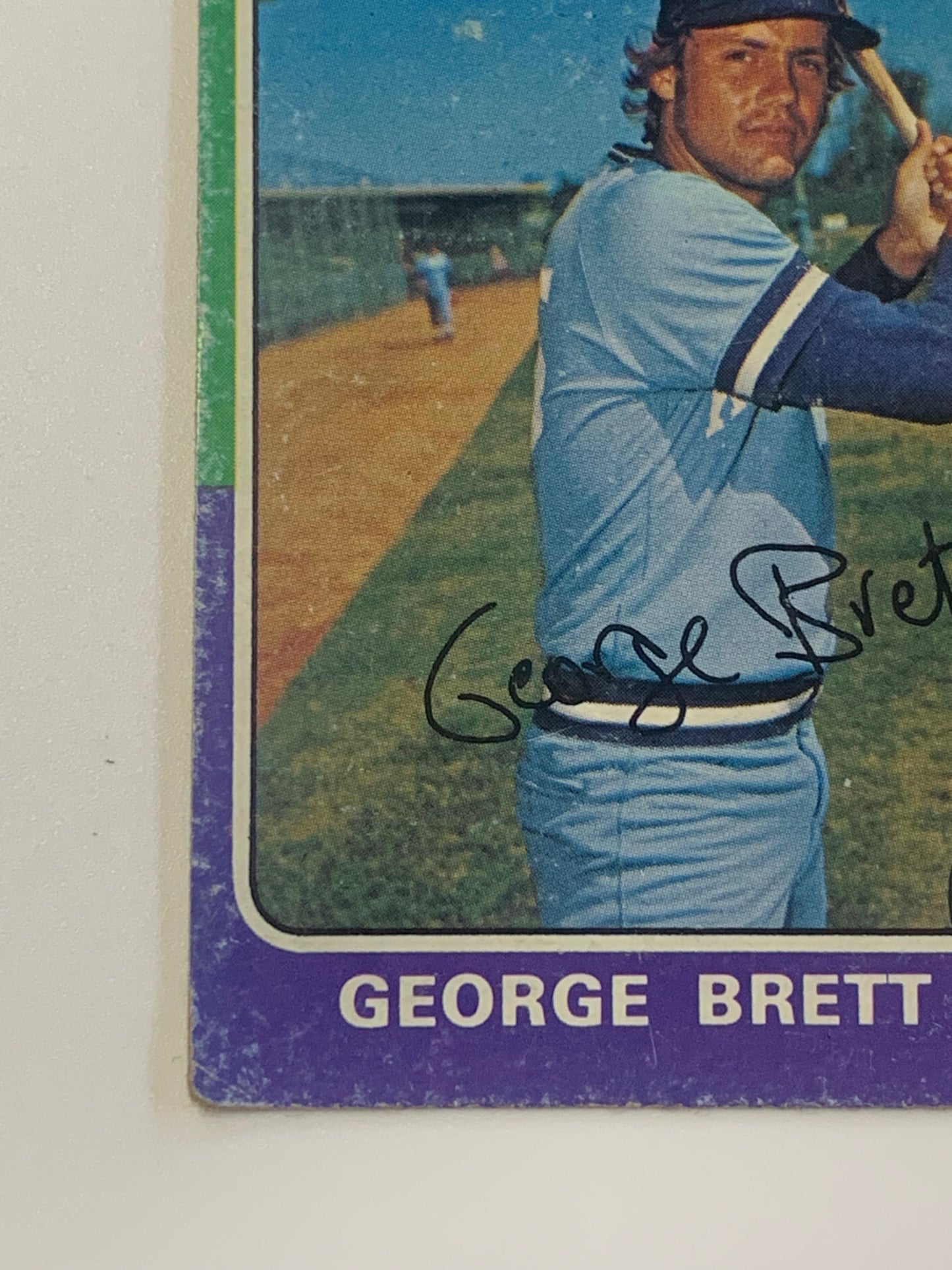 George Brett 1975 Topps Baseball ROOKIE Card