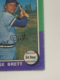 George Brett 1975 Topps Baseball ROOKIE Card (Hall of Famer)