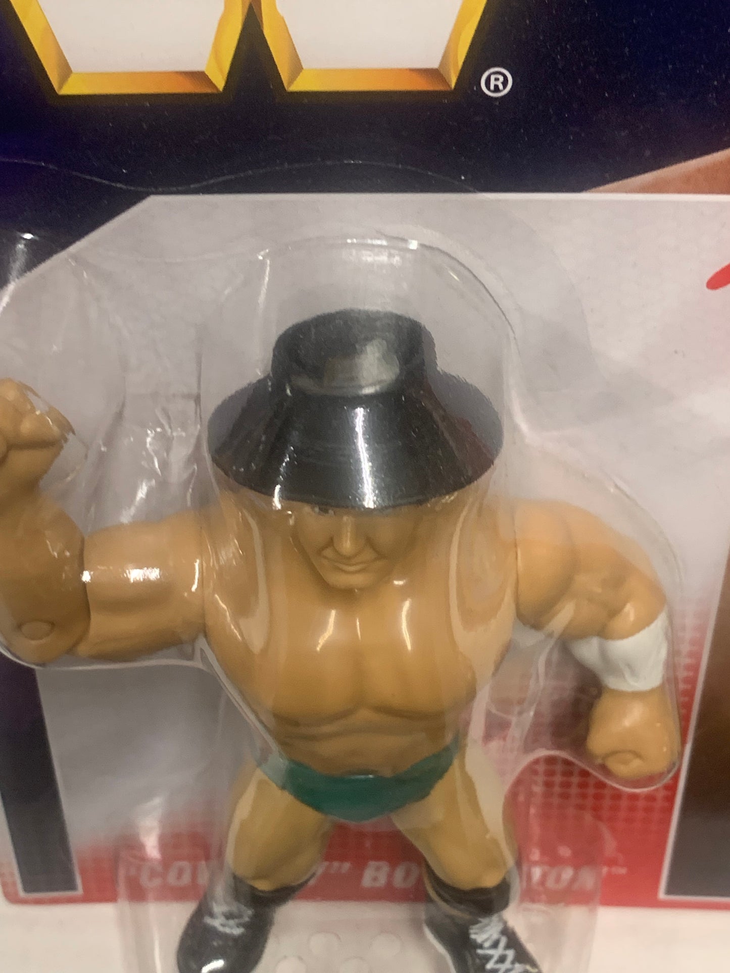 Cowboy Bob Orton SIGNED WWE Mattel Retro Action Figure COA