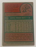 George Brett 1975 Topps Baseball ROOKIE Card (Hall of Famer)