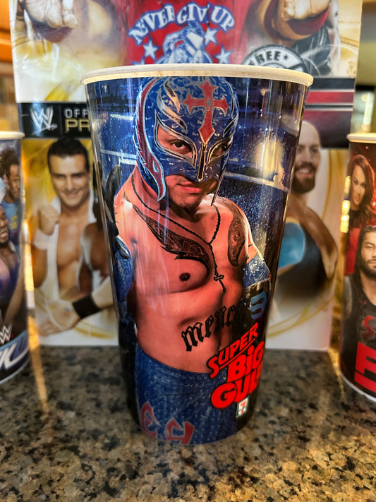 * WWE Rey Mysterio 7 Eleven Super Big Gulp Official Collectibles Cup