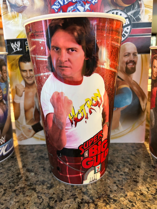 * WWE Rowdy Roddy Piper 7 Eleven Super Big Gulp Official Collectibles Cup