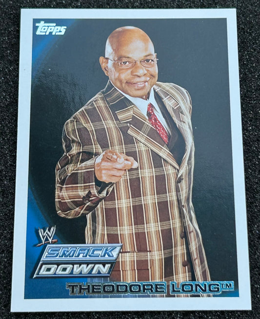 * Theodore Long 2010 WWE Topps Card
