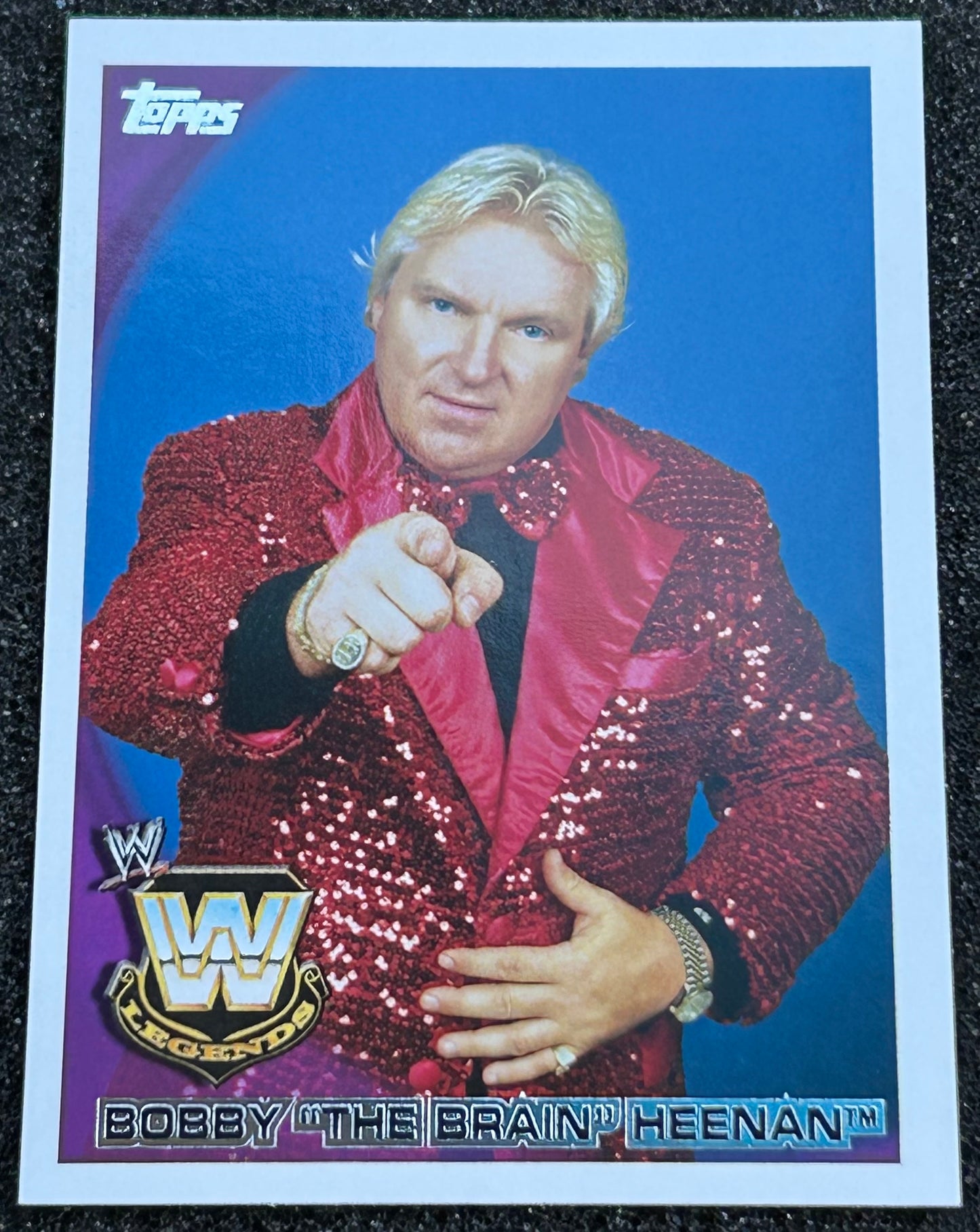 * Bobby “The Brain” Heenan WWE 2010 Topps Card
