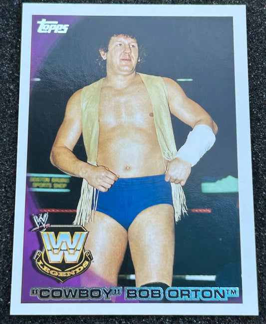 * Cowboy Bob Orton WWE 2010 Topps Card