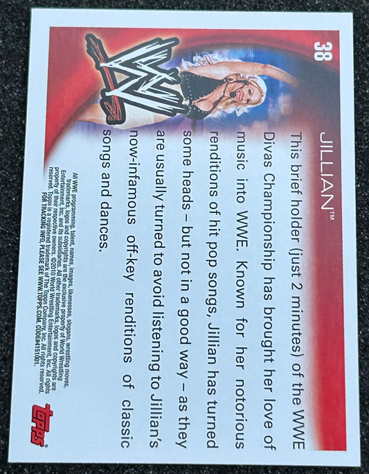 * Jillian Hall WWE 2010 Topps Card