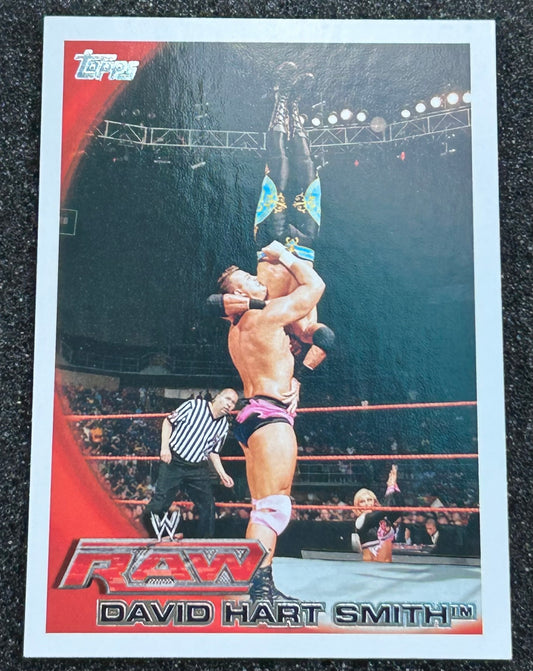 * David Hart Smith WWE 2010 Topps Card