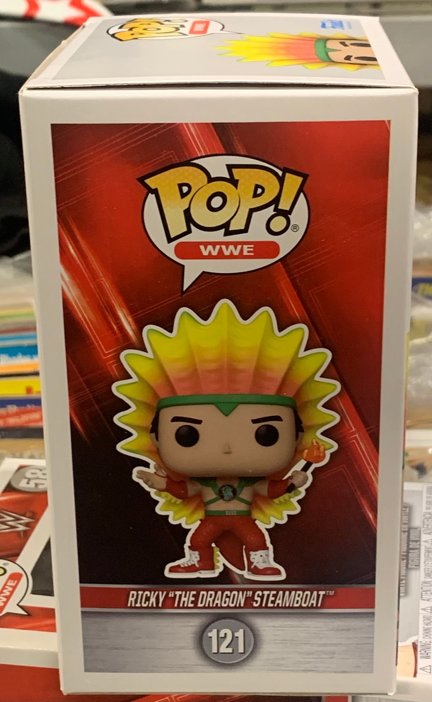 Ricky “The Dragon” Steamboat WWE Funko Pop #121