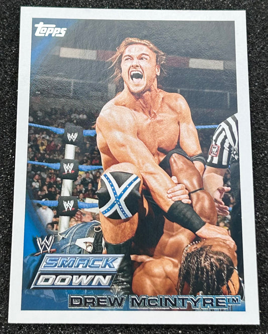 * Drew McIntyre 2010 WWE Topps ROOKIE Card