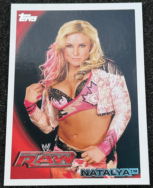 * Natalya 2010 WWE Topps Card