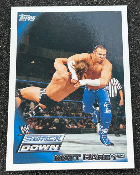 * Matt Hardy 2010 WWE Topps Card