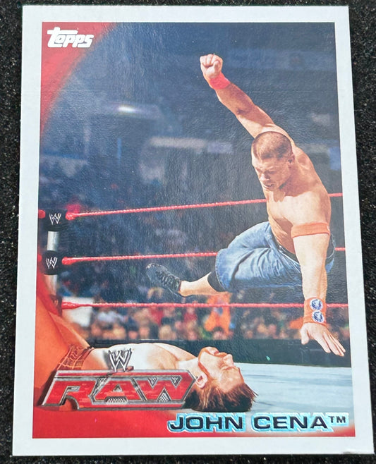 * John Cena 2010 WWE Topps Card
