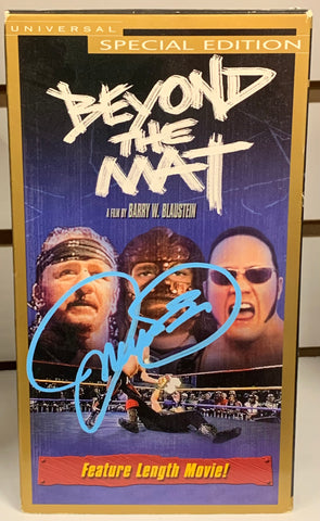 Beyond The Mat VHS Signed by Mick Foley (Comes with COA)